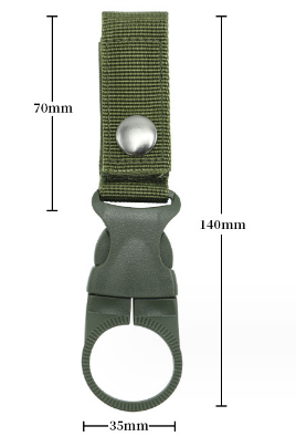 Belt/Backpack Hanger Clip for Water Bottle