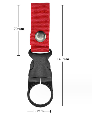 Belt/Backpack Hanger Clip for Water Bottle