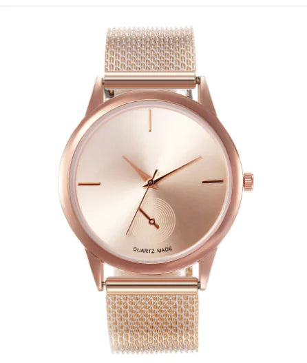 Rose Gold/Silver Fashion Watch