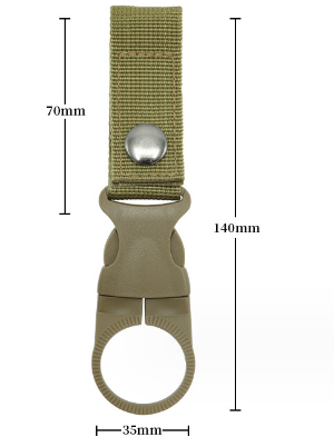 Belt/Backpack Hanger Clip for Water Bottle