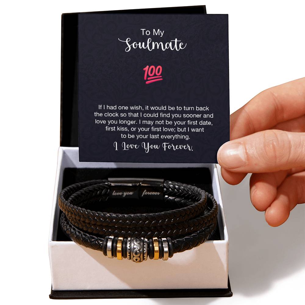 Men's "Love You Forever" Bracelet