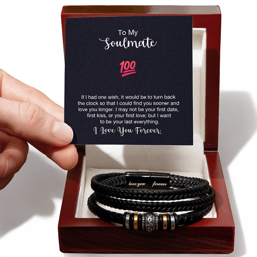 Men's "Love You Forever" Bracelet