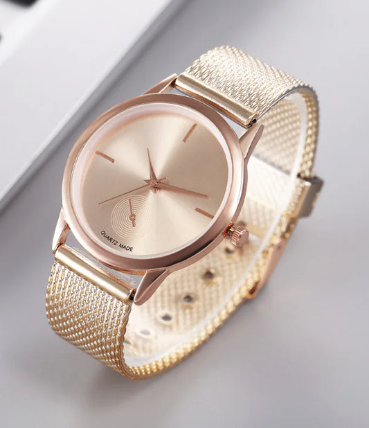 Rose Gold/Silver Fashion Watch