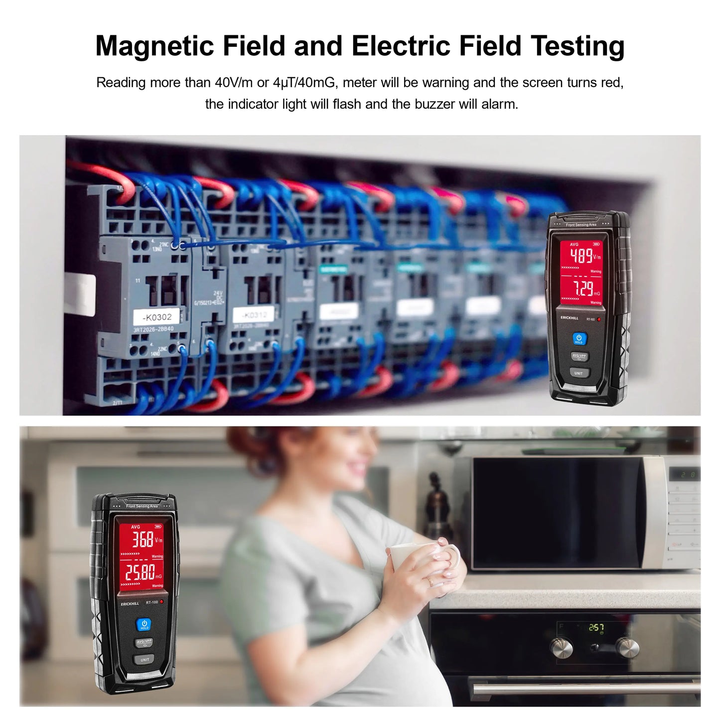 Electromagnetic Field Radiation Detector/Tester