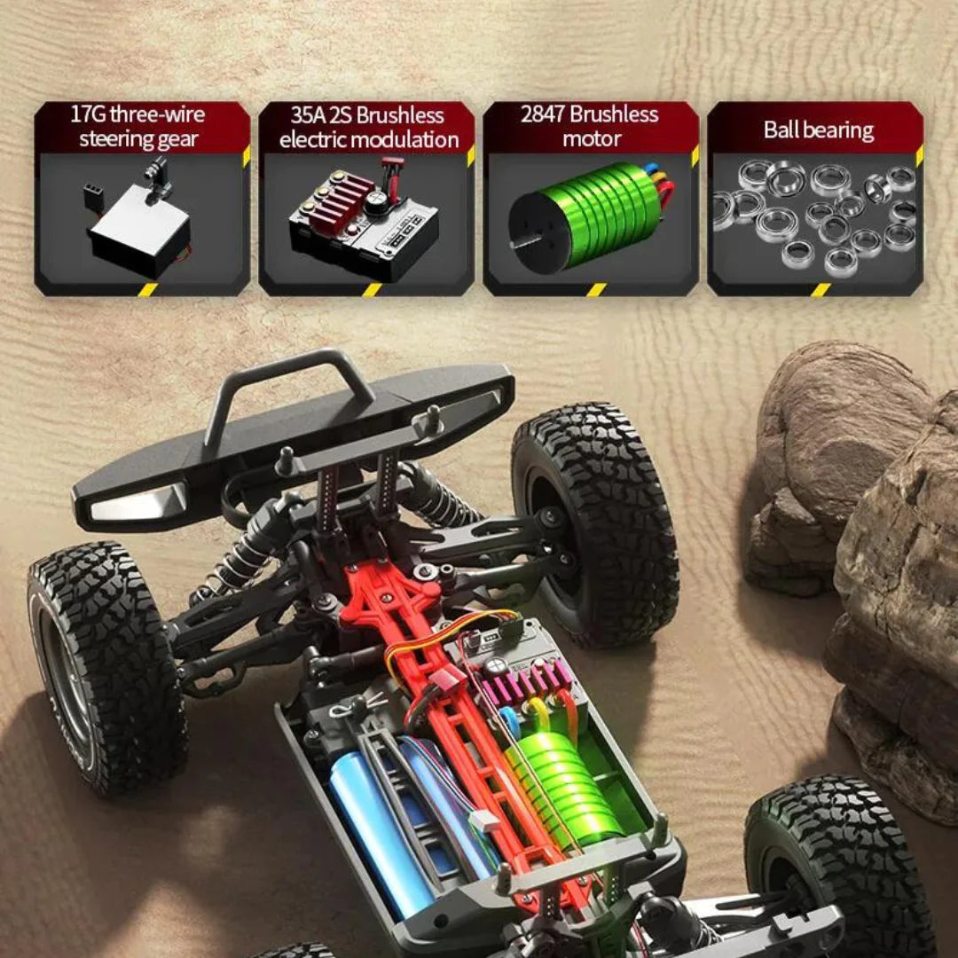 RC Jeep 4x4 "Vmax-70" Remote Control Toy