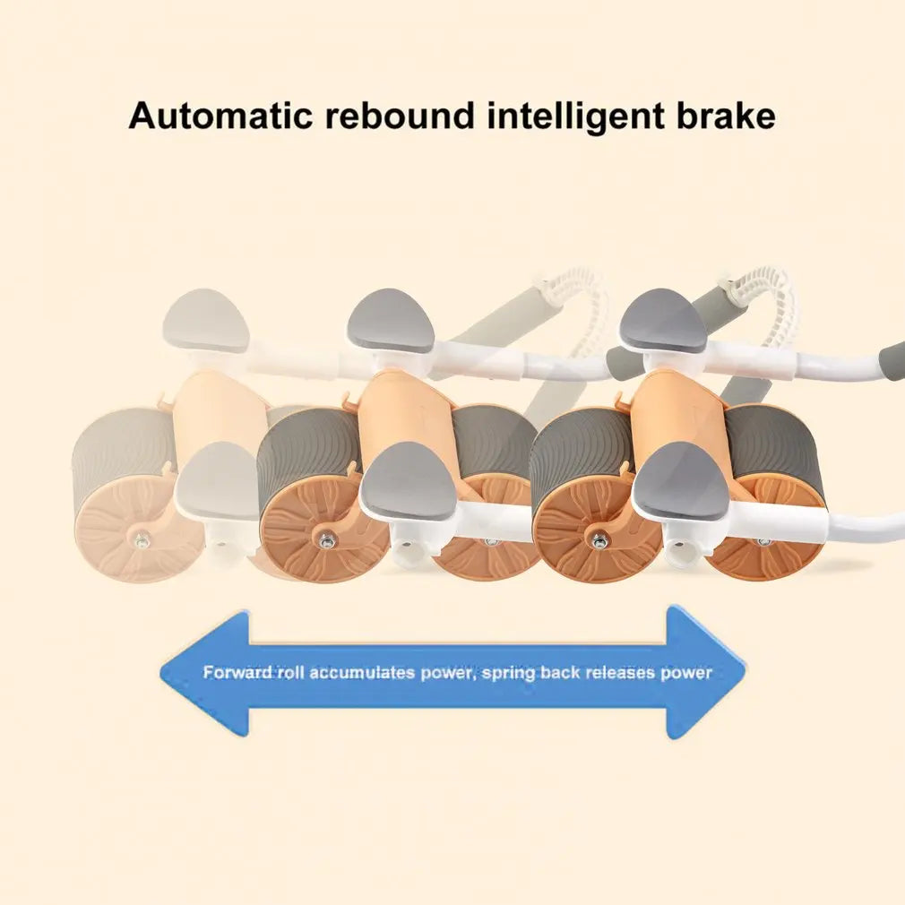 Abdominal Exercise Dual-Wheel Roller Silent