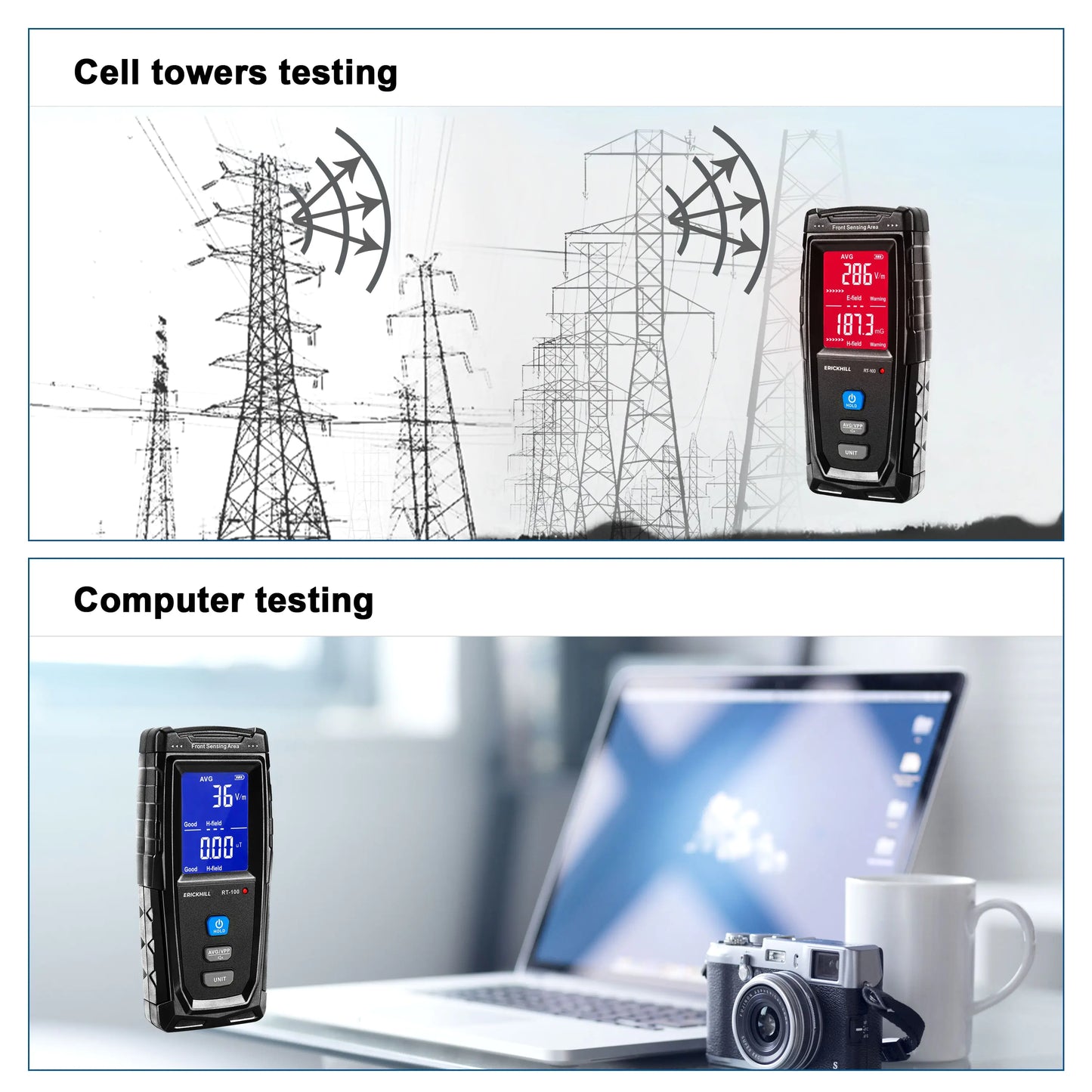 Electromagnetic Field Radiation Detector/Tester