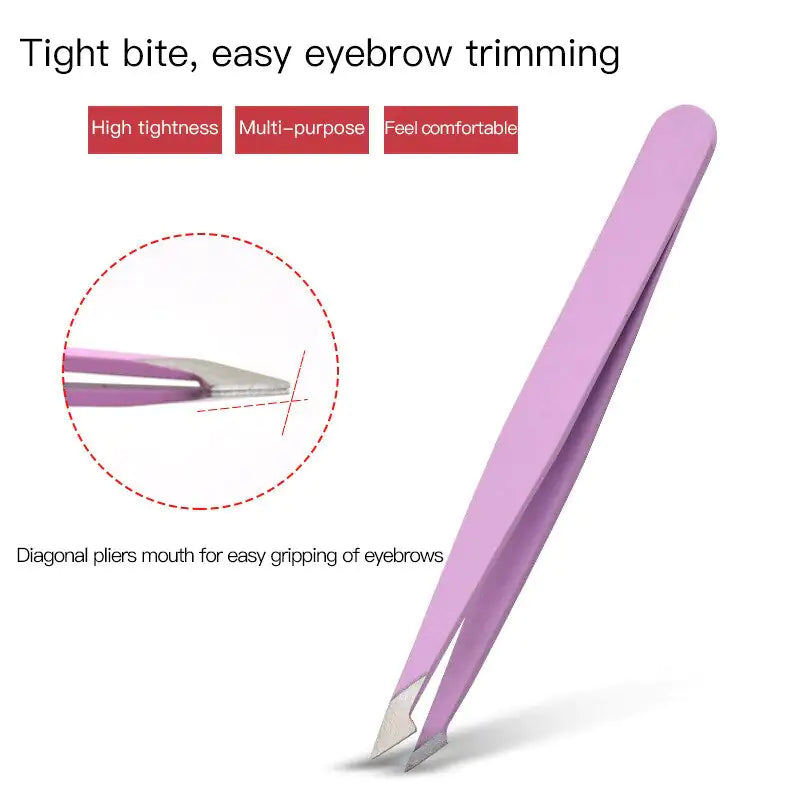 Precision Eyebrow Tweezers