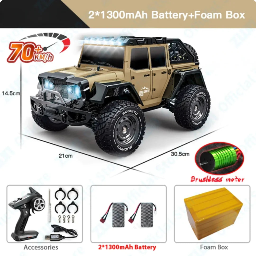 RC Jeep 4x4 "Vmax-70" Remote Control Toy