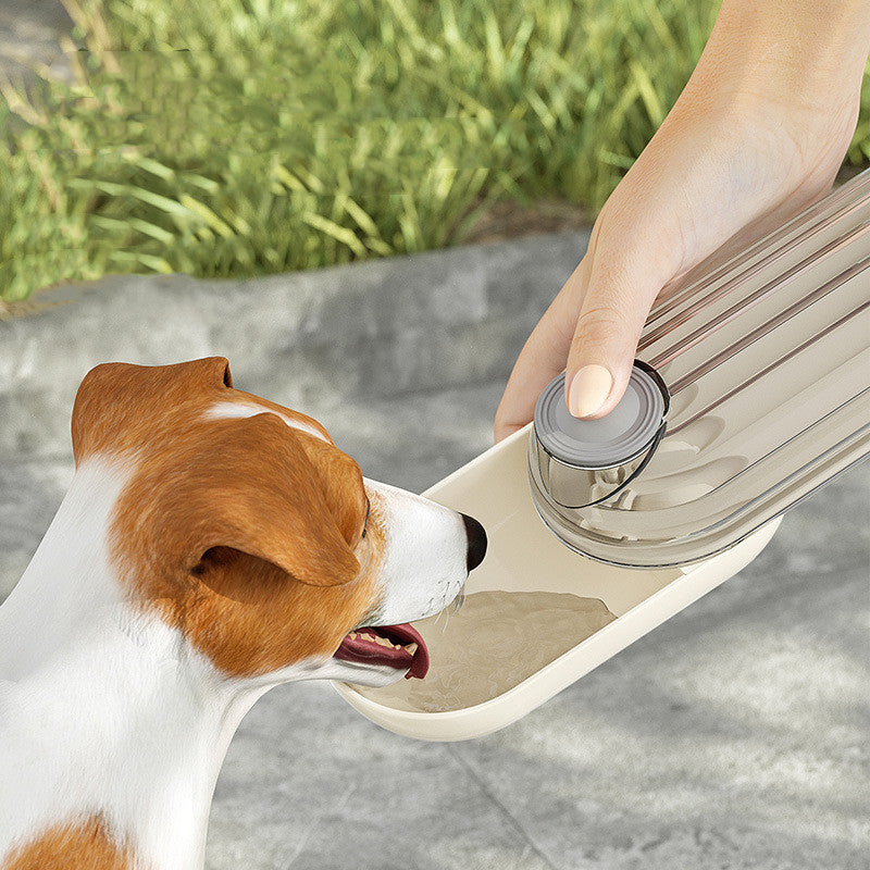 Portable 2 in 1  Pet Feeding/Water Bottle